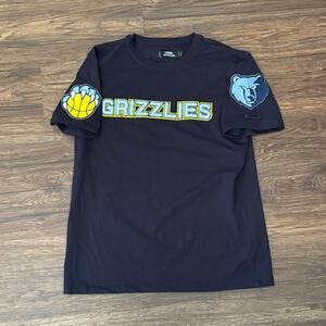 Pro Standard Memphis Grizzlies Premium Patch Tee Black Size L
